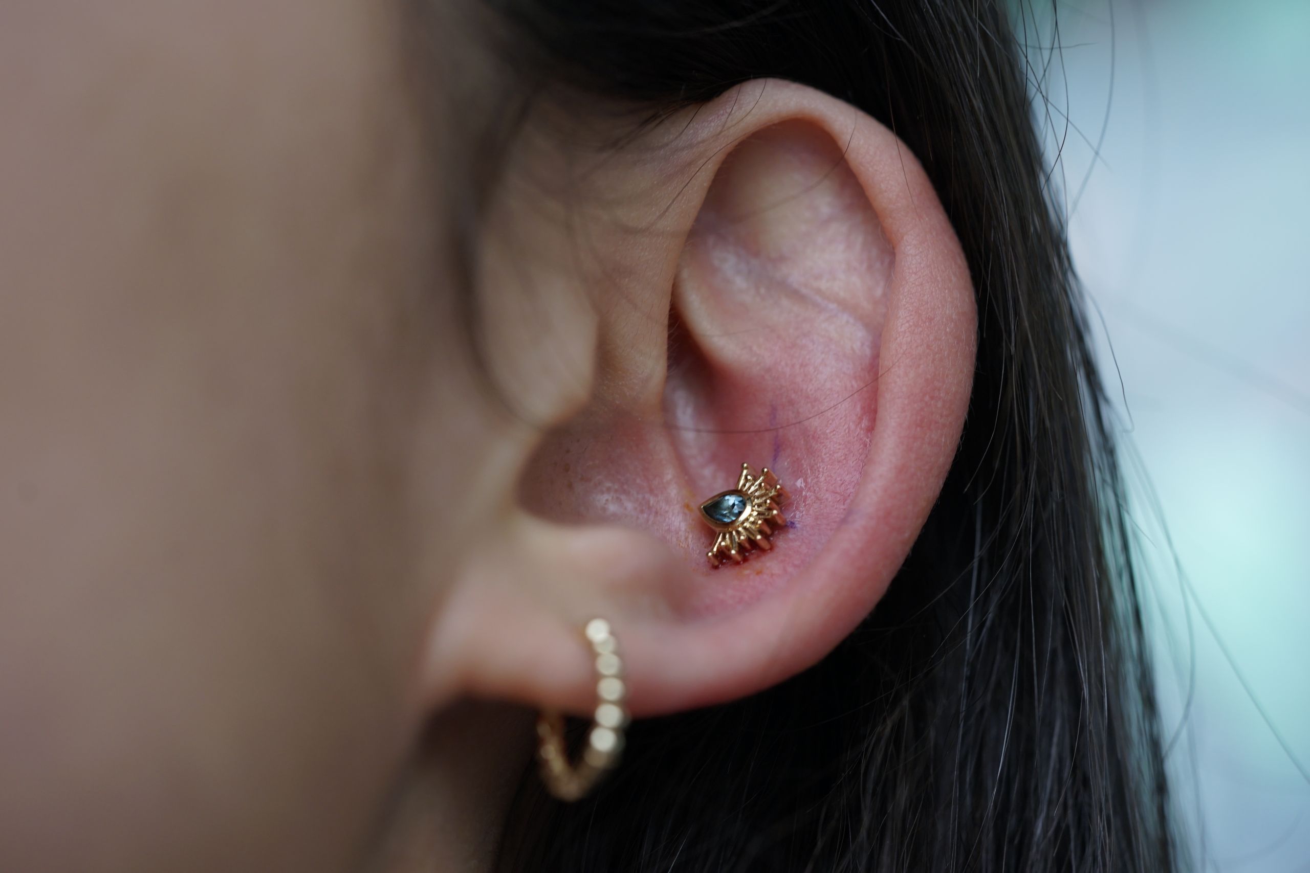 An example of implant-grade piercing jewelry An example of implant-grade piercing jewelry