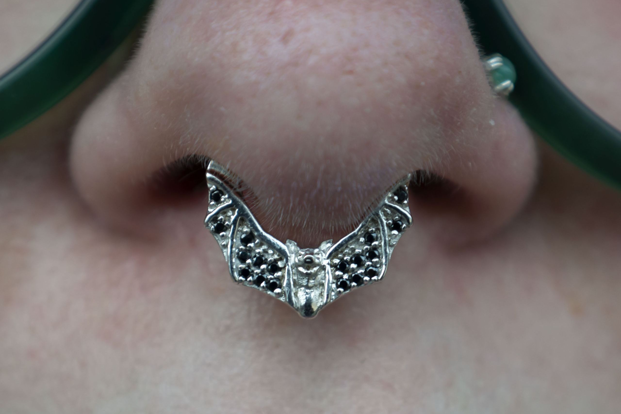 An example of brand-name piercing jewelry An example of brand-name piercing jewelry