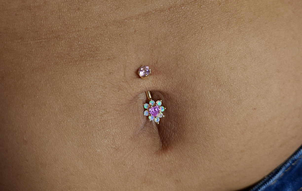 Example of a Navel Piercing